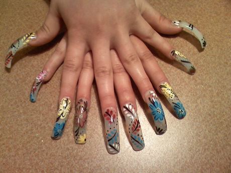 nail-art-for-big-nails-26_3 Nail art pentru unghii mari