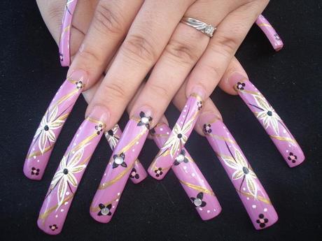 nail-art-for-big-nails-26_4 Nail art pentru unghii mari