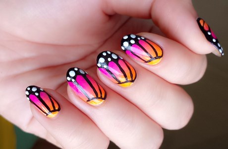 nail-art-for-short-nails-for-beginners-at-home-92_10 Nail art pentru unghii scurte pentru incepatori la domiciliu