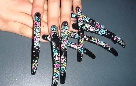 nail-design-ideas-for-long-nails-23_9 Idei de design de unghii pentru unghii lungi