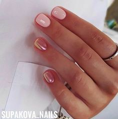 nail-design-short-natural-nails-38_15 Design de unghii unghii naturale scurte