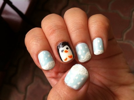 penguin-christmas-nails-50_14 Penguin Crăciun cuie