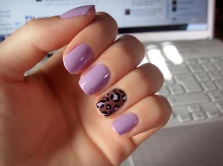 purple-short-nails-32_15 Violet unghii scurte