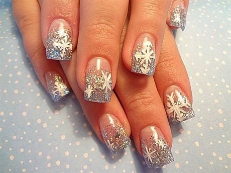 silver-christmas-nail-art-81_4 Argint Crăciun nail art