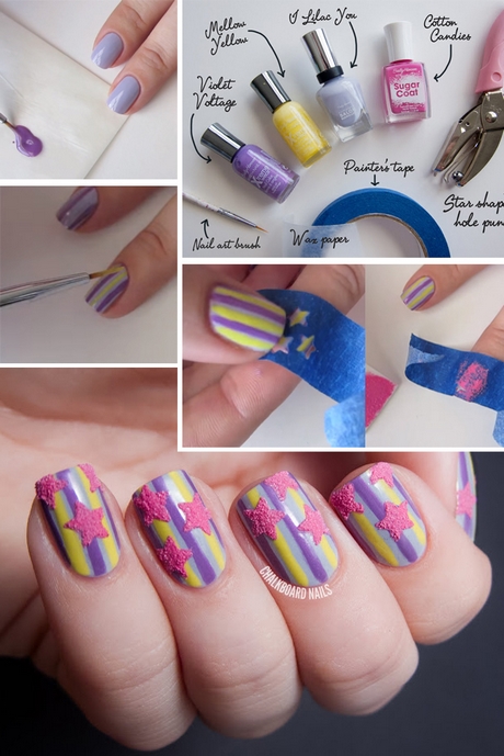 simple-nail-art-steps-77_14 Pași simpli de artă pentru unghii