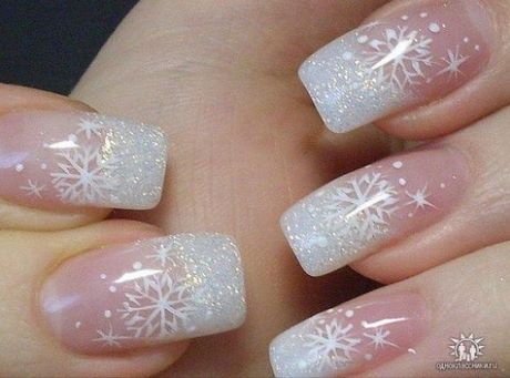 snowflake-acrylic-nails-42_2 Cuie acrilice de zăpadă