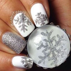 snowflake-acrylic-nails-42_5 Cuie acrilice de zăpadă