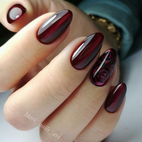 stylish-nail-art-52_18 Arta unghiilor elegant