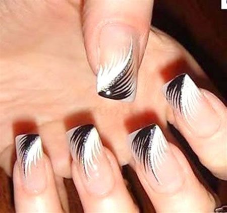 stylish-nail-art-52_6 Arta unghiilor elegant
