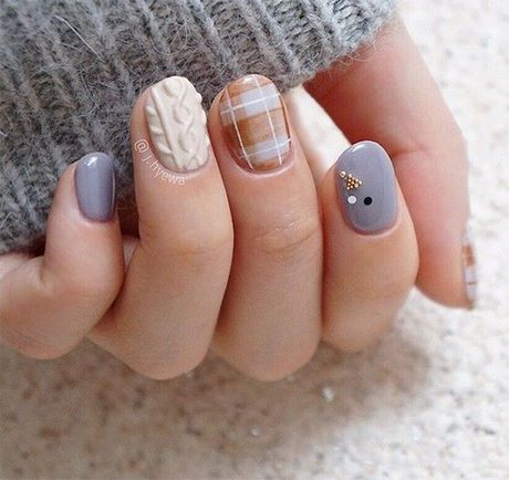 sweater-nail-art-50_16 Pulover nail art