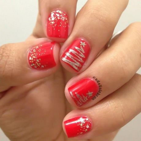 unique-christmas-nail-art-11 Unic de Crăciun nail art