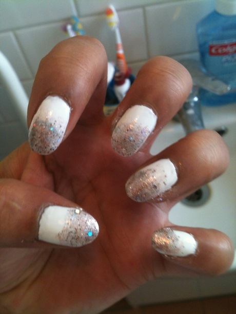 white-xmas-nails-28_4 Alb cuie de Crăciun