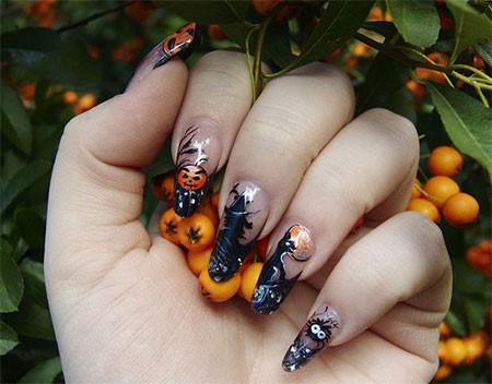 acrylic-halloween-nails-37_11 Unghii acrilice de halloween