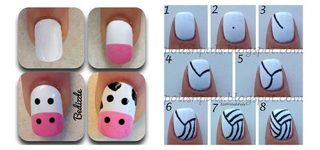 basic-nail-art-design-89_16 Design de bază pentru unghii