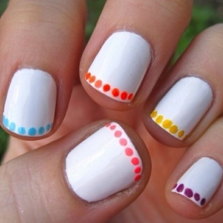 basic-nail-designs-10 Modele de bază pentru unghii