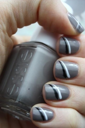 black-and-grey-nail-designs-03_10 Modele de unghii negre și gri