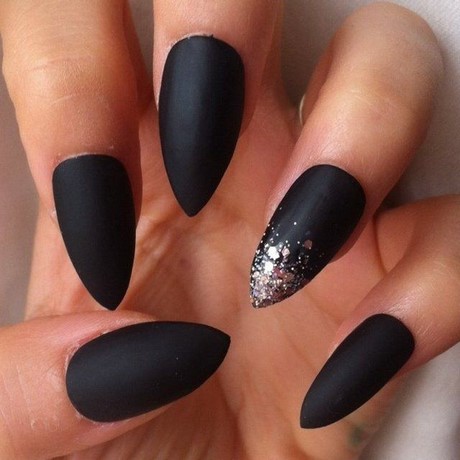 black-fingernail-designs-31_8 Modele de unghii negre