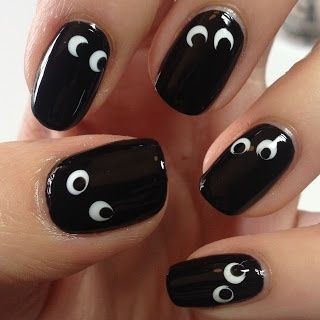 black-halloween-nails-81_5 Unghii negre de halloween