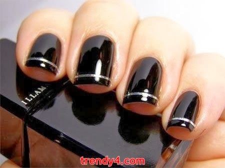black-nail-styles-69_13 Stiluri de unghii negre