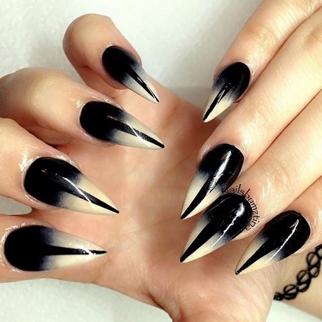 black-nails-nail-art-84_7 Unghii negre nail art