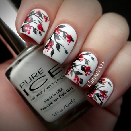 black-white-and-red-nail-designs-49_12 Modele de unghii alb-negru și roșu