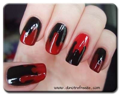 blood-nails-halloween-82 Sânge Cuie halloween