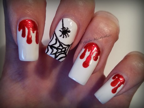 blood-nails-halloween-82_12 Sânge Cuie halloween