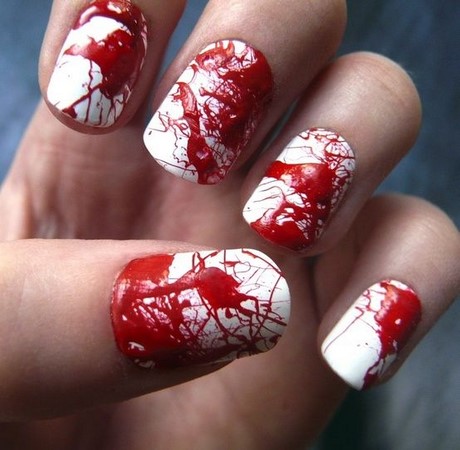 blood-nails-halloween-82_16 Sânge Cuie halloween