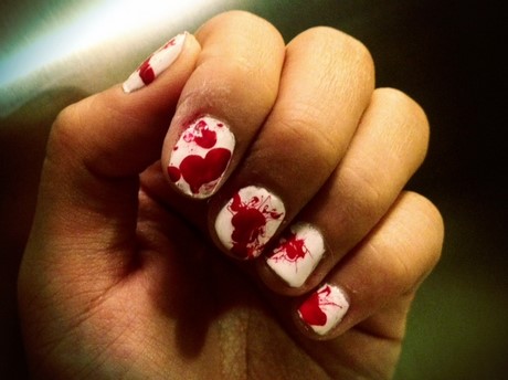blood-nails-halloween-82_9 Sânge Cuie halloween