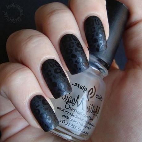 cool-black-nail-designs-74_9 Modele Cool de unghii negre
