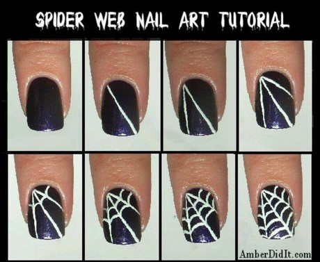 cute-halloween-nail-art-72_9 Drăguț halloween nail art