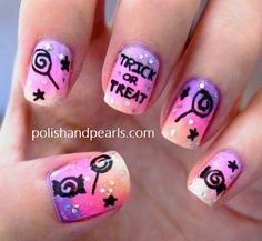 cute-nails-for-halloween-20 Unghii drăguțe pentru halloween