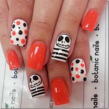 cute-nails-for-halloween-20_14 Unghii drăguțe pentru halloween