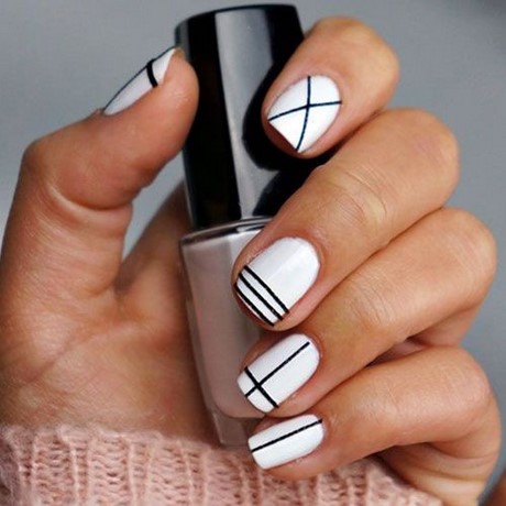 designs-for-white-nails-99_16 Modele pentru unghii albe