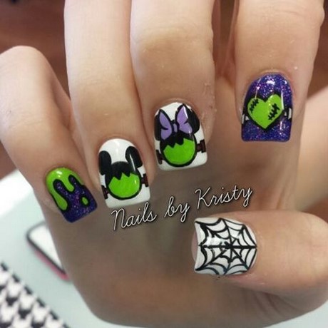 disney-halloween-nails-50_13 Disney unghii de halloween