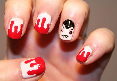 dracula-nail-art-37_6 Dracula nail art