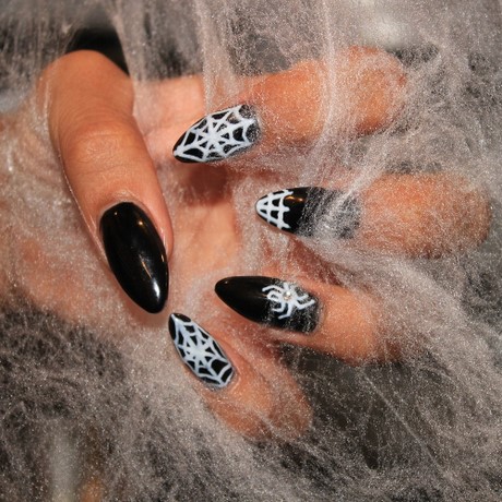 halloween-almond-nails-82_14 Unghii de migdale de Halloween