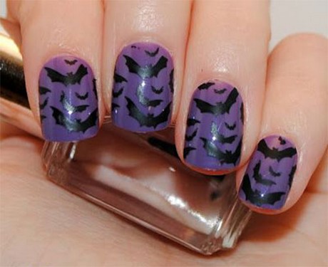 halloween-bat-nail-art-31_5 Halloween bat nail art