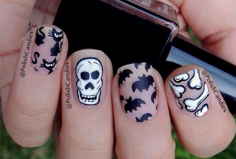 halloween-bat-nails-76_13 Cuie de liliac de Halloween