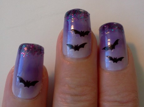 halloween-bat-nails-76_3 Cuie de liliac de Halloween