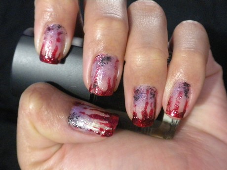halloween-bloody-nails-50_13 Unghii sângeroase de Halloween