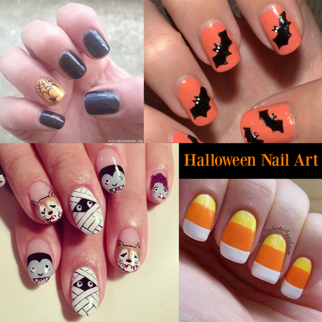 halloween-fingernail-art-74 Arta unghiilor de Halloween