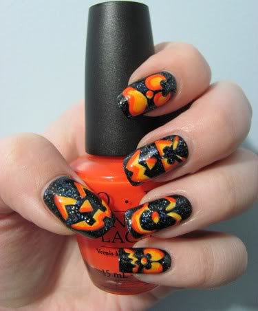 halloween-fingernail-art-74_7 Arta unghiilor de Halloween