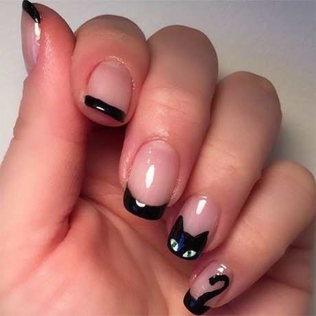 halloween-french-nails-10_17 Halloween Franceză cuie