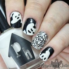 halloween-ghost-nail-art-20_18 Halloween fantomă nail art