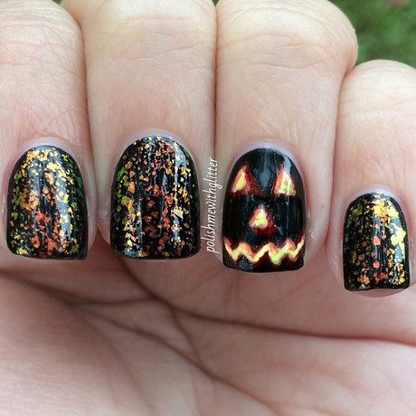 halloween-glitter-nails-37_11 Unghii cu sclipici de Halloween