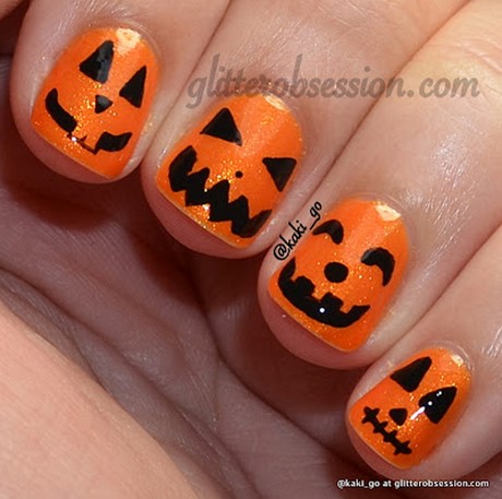 halloween-kids-nails-73_15 Halloween copii cuie