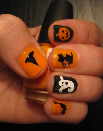 halloween-kids-nails-73_16 Halloween copii cuie