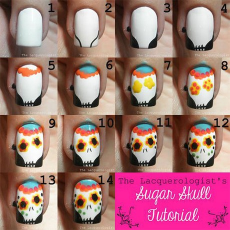 halloween-nail-art-for-beginners-49_17 Halloween nail art pentru începători