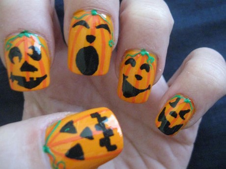halloween-nail-decorations-37_8 Decoratiuni de unghii de Halloween
